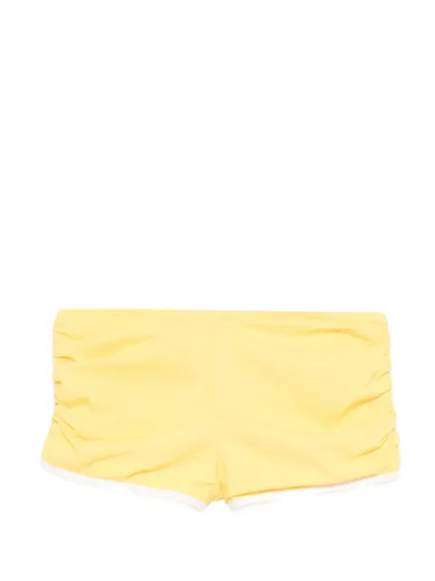 Christopher Esber Oasis ruched boyshorts Yellow 25047261
