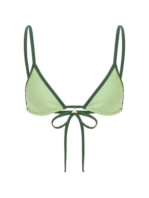 FAE SWIM Lumi bikini top Green 44809