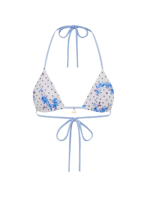 FAE SWIM Honey bikini top White 35226