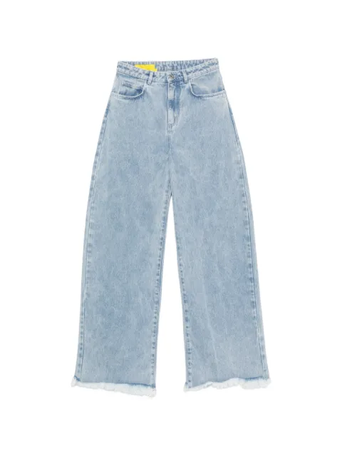 Marques'Almeida raw-edge jeans Blue PF26TR0014DNMBL