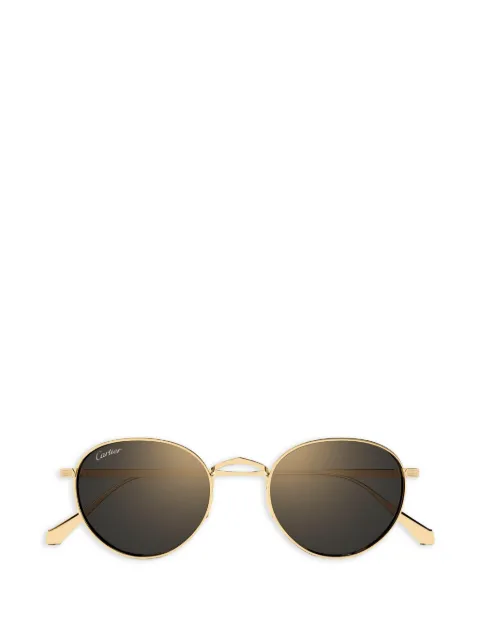 Cartier Eyewear Signature C round sunglasses Gold CT0626S006