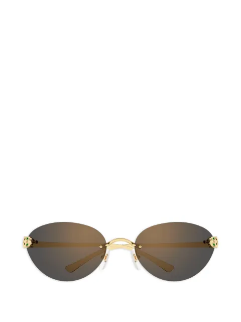 Cartier Eyewear rimless sunglasses Gold CT0635S001