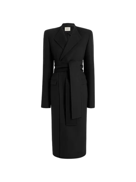 KHAITE Jelson belted coat Grey 7139547205