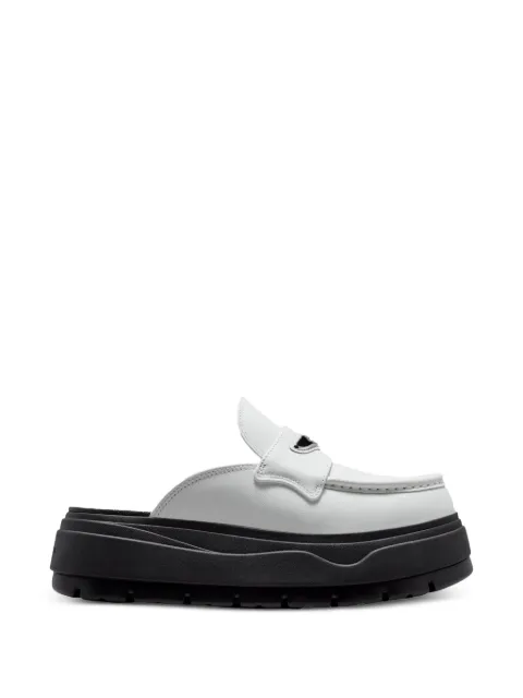 Jordan penny-bar platform mules White HJ4292