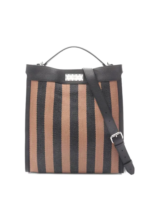 Fendi Pre-Owned 10s Peekaboo X-Litefit tote bag Brown 1042860