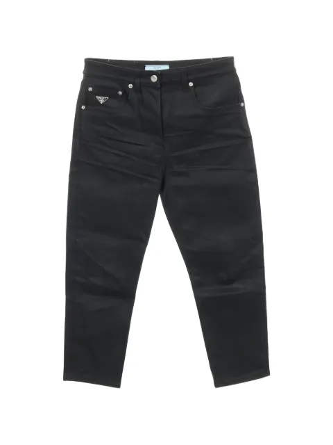 Prada Pre-Owned straight-leg jeans Black 1038668