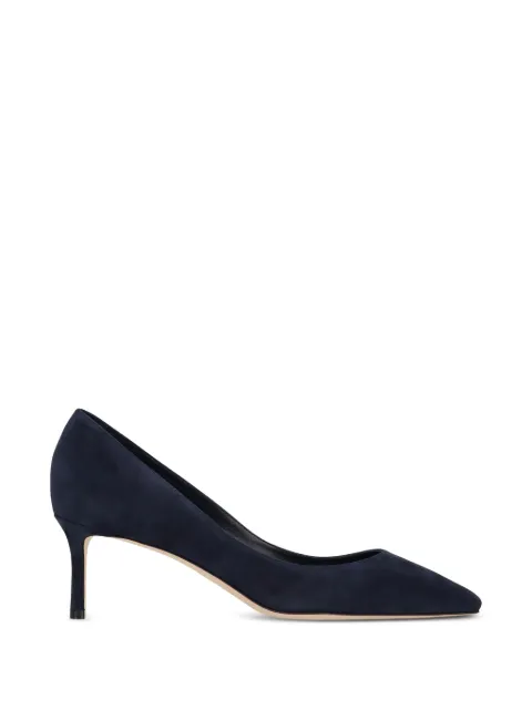 Jimmy Choo Romy 60 pointed-toe pumps Blue ROMY60KDU