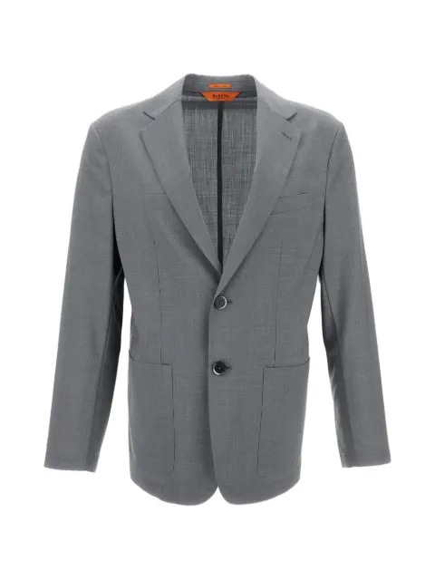 Barena patch-pocket single-breasted blazer Grey GIU52000478540