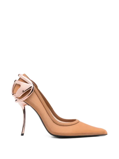 Diesel logo-detail pumps Brown Y03426P7018