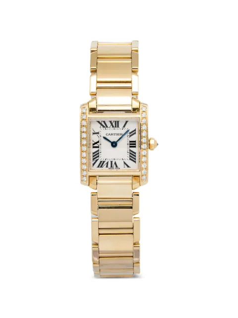 Cartier Tank Française 25mm watch White 2385W50002N2