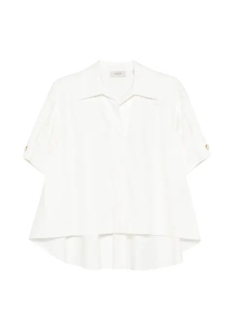 Agnona collar blouse White TD1103YU2112N01