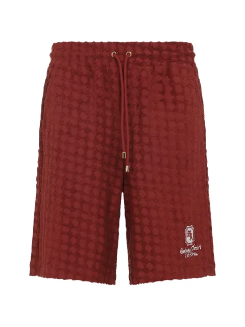 AMIRI Ma Chateau oversized short Red AMBMSO1042