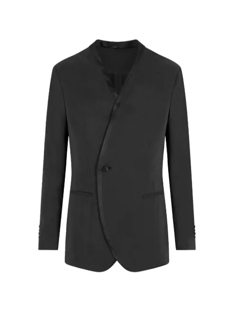Giorgio Armani one-button jacket Black GM001565TE10081UC001