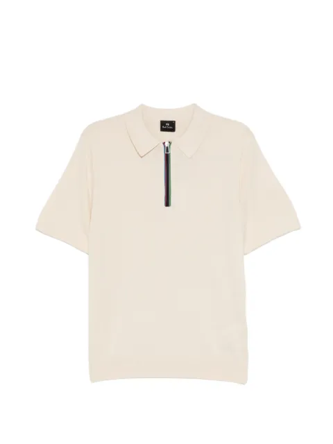 PS Paul Smith knitted polo shirt Neutrals M2R085XP2235604
