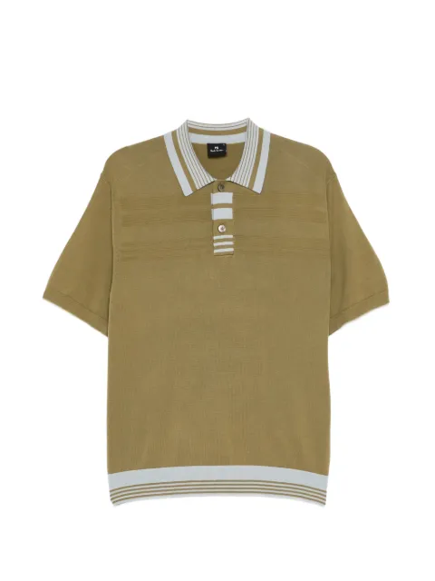 PS Paul Smith striped polo shirt Green M2R825ZV22676