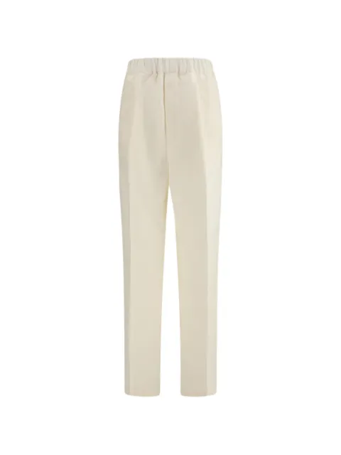 Laneus elasticated trousers Neutrals S6LAMAPA234