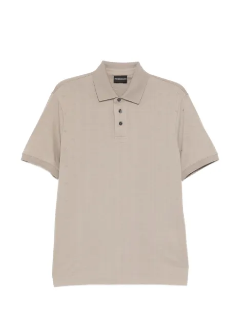 Emporio Armani cotton jersey polo shirt Neutrals EM004912AF10762