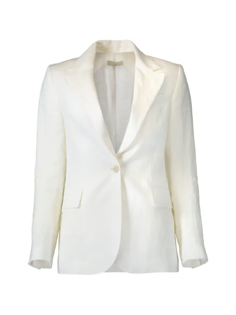 Eleventy single-breasted two-button blazer White M80GIAG02TES0I13901