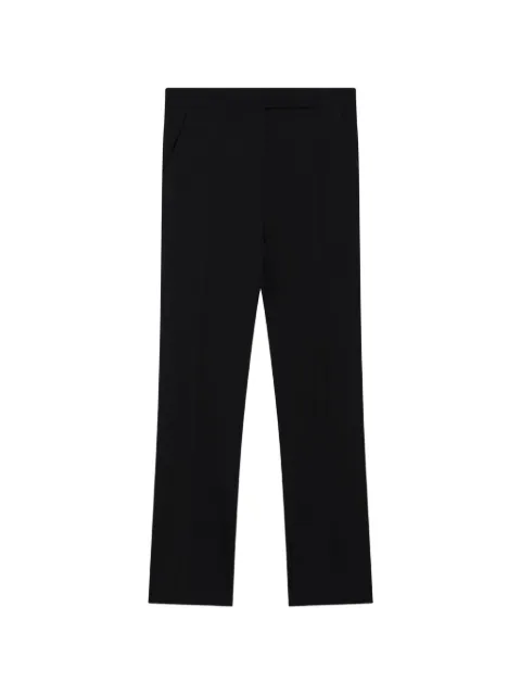 Max Mara straight-leg trousers Blue MXMOSSIDO
