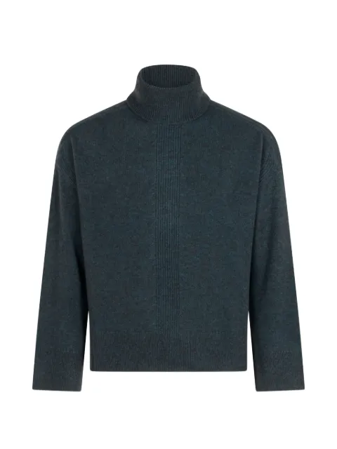 Emporio Armani ribbed roll-neck sweater Blue EW001260AF19918UB006