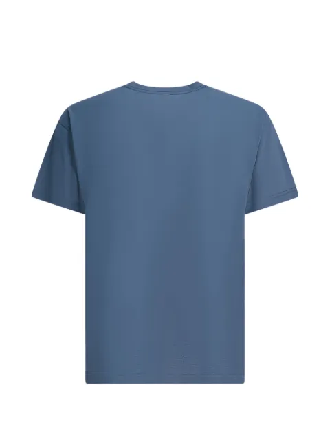 Montbell graphic crewneck T-shirt Blue 2304621WICKRONTSINGLELINEBL