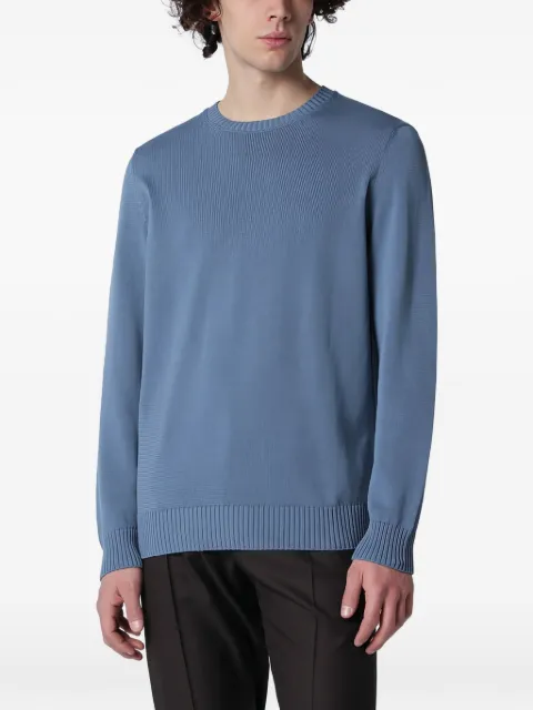 Drumohr long-sleeve crew-neck sweater Blue D8Z103