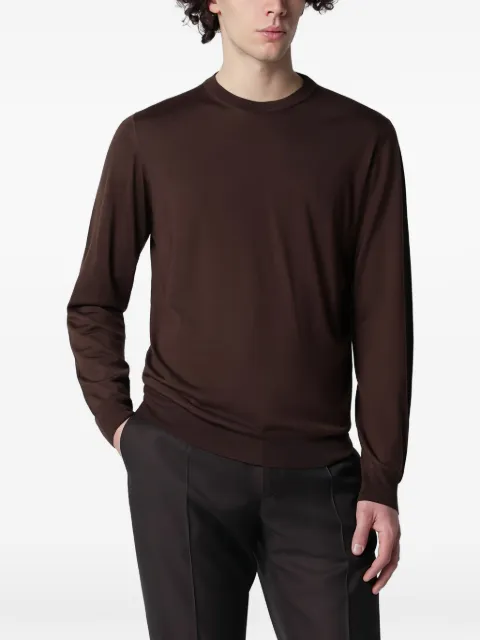 Drumohr crew-neck sweater Brown D0D103AWO