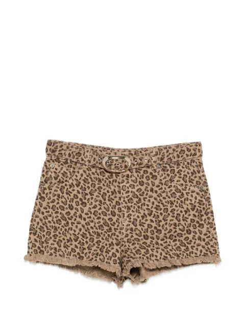 TWINSET leopard-pattern shorts Neutrals 261TP2641