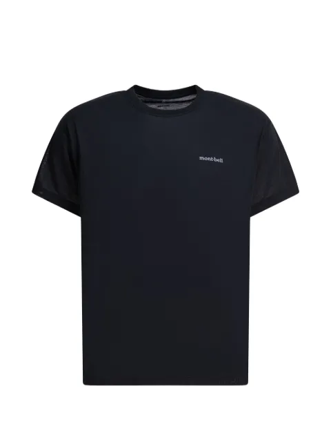 Montbell crew neck T-shirt Black 2304545WICKRONTONEPOINTBK