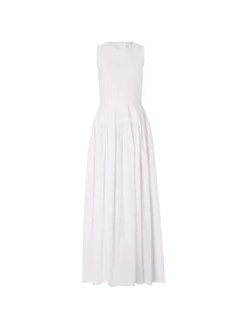 LouLou de Saison Ama maxi dress White AMA