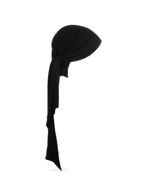 MANURÍ Sunny headscarf Black MRSS25ACC9CHVI41