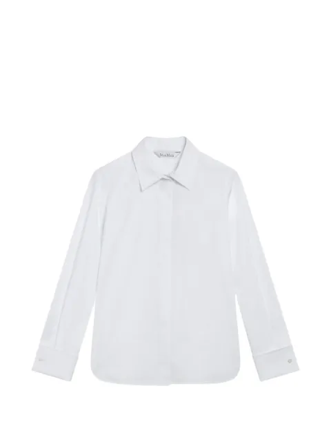 Max Mara long-sleeve shirt White KNUTCO