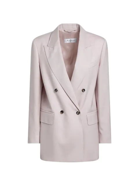 Max Mara double-breasted blazer Pink 1041176106022