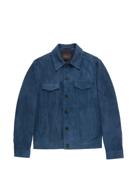 slowear suede jacket Blue 6P0037MP041