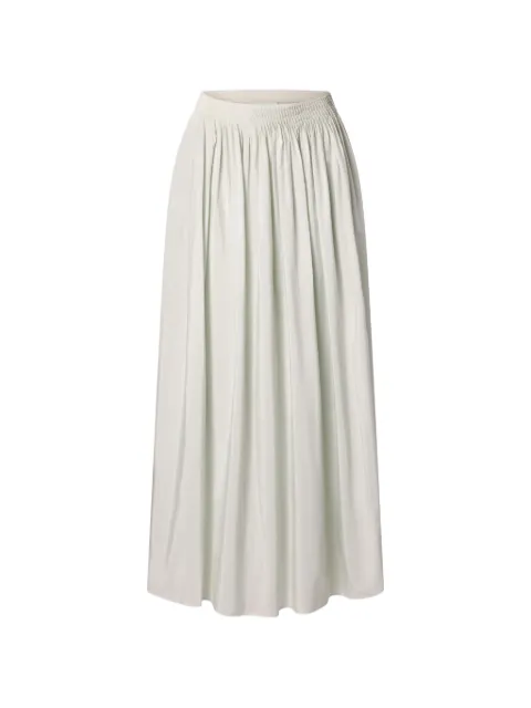 LouLou de Saison Naya gathered midi long skirt Neutrals NAYA