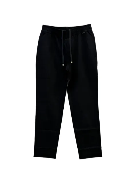 Moncler cotton blend joggers Black L10918H0000789B5F