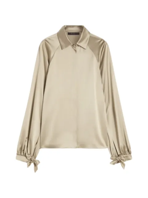 Max Mara Alare long-sleeve shirt Neutrals 2611111014600
