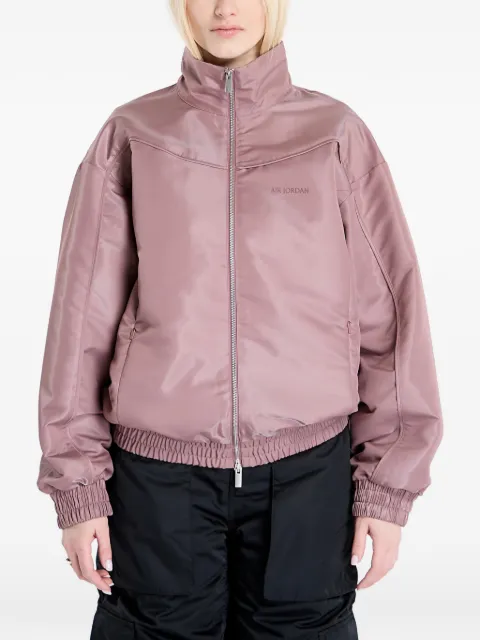 Jordan logo-embroidered jacket Pink HV0303208