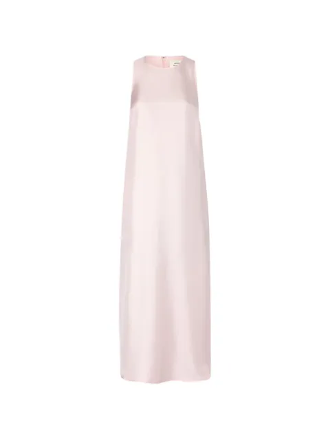 LouLou de Saison Paloma twisted back midi dress Pink PALOMA