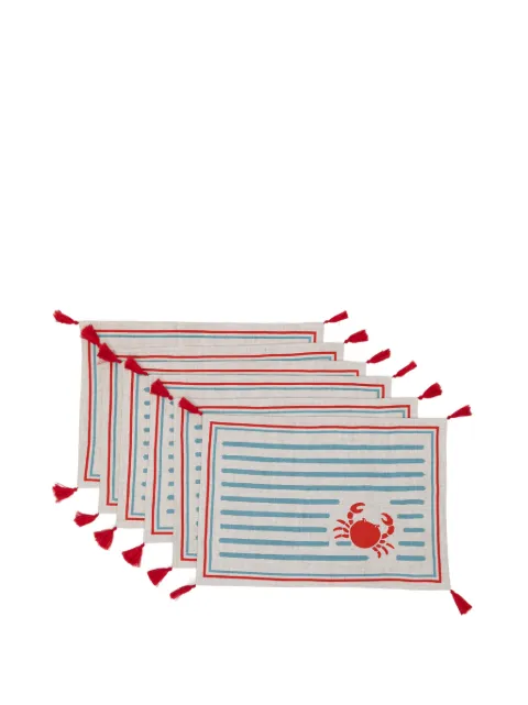 Bambah Seaside placemats (set of six) Neutrals BMBH208