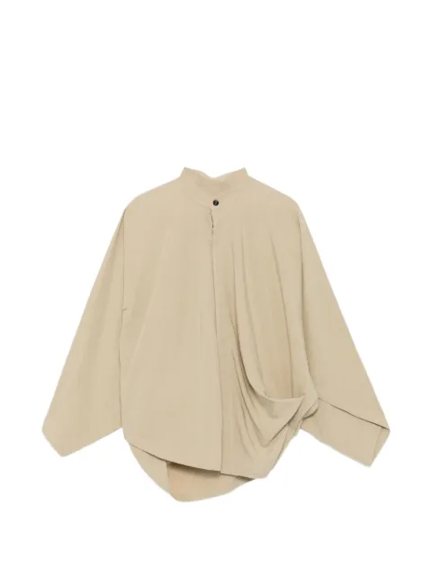 CROQUIS asymmetric loose shirt Neutrals 9Q3213870