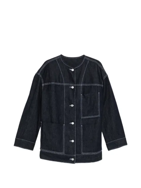 LESS loose-fit denim jacket Blue 2Q3613850