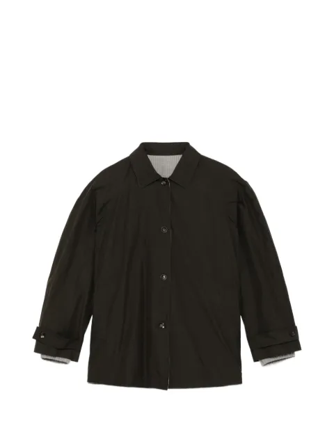 JNBY buttoned trench coat Grey 5Q2915640