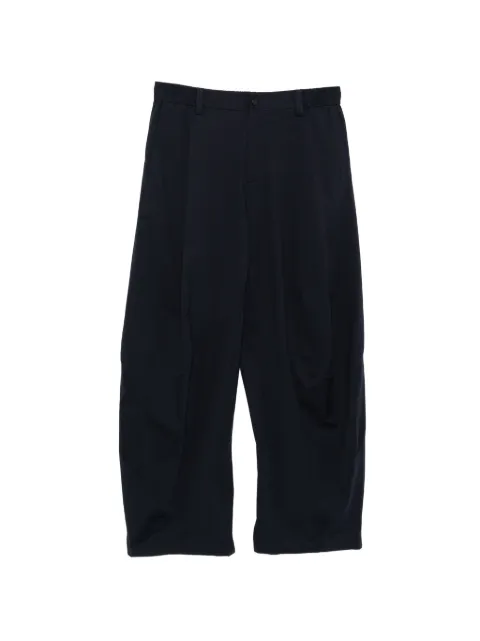 CROQUIS tapered drawstring trousers Blue 9Q4E12150
