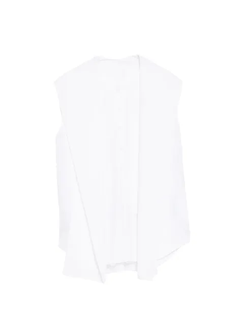 LESS sleeveless shirt White 2Q4214600