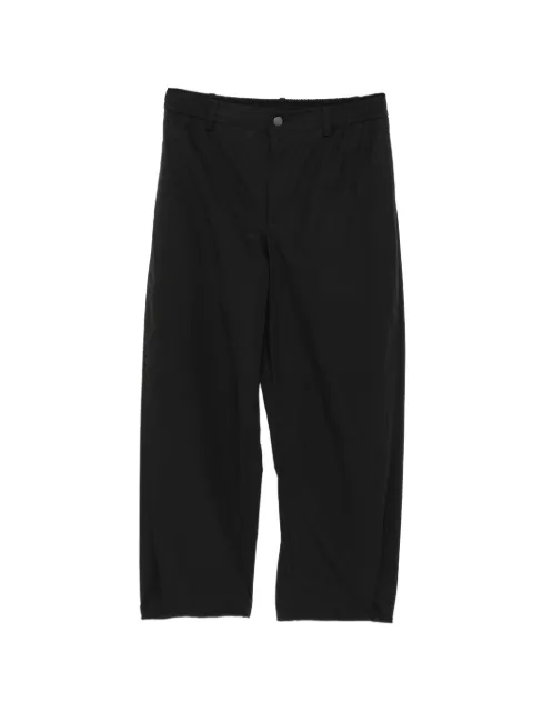 CROQUIS tapered drawstring trousers Black 9Q2E13900