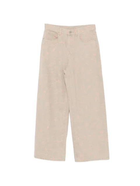 JNBY floral-print jeans Neutrals 5Q3E11690