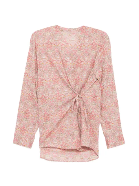 JNBY floral-print blouse Pink 5Q3215480