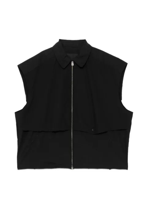CROQUIS logo sleeveless jacket Black 9Q3511590