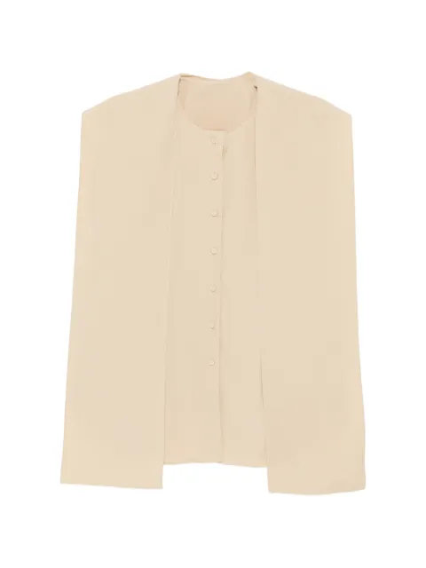 LESS cotton blouse Neutrals 2Q4214600